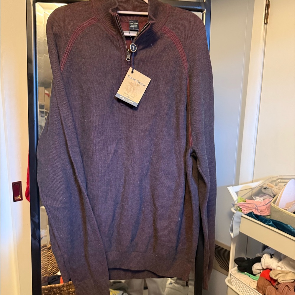 NWT XL NORDSTROMS HALF ZIP